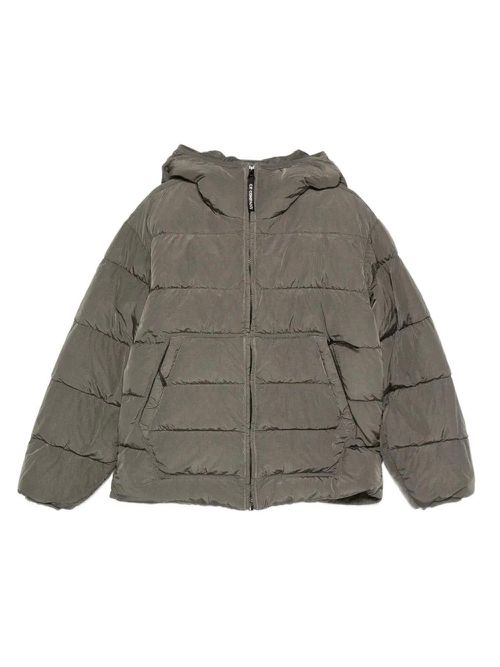 Hoodie Zipped Puffer Jacket