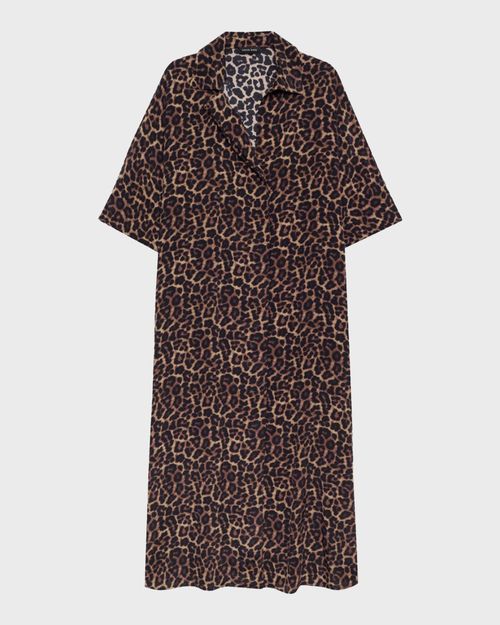 Anine Bing Dress Julia Leopard