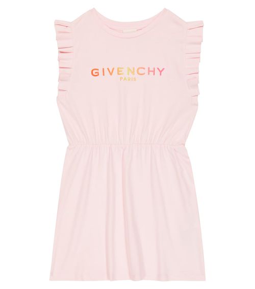 Givenchy Kids Ruffle-trimmed cotton dress