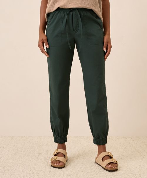 Women's Dark Spruce Stretch Poplin Jogger