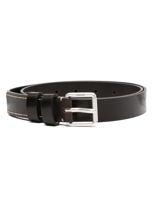 Brown Reversible Leather Belt - Women's - Leather