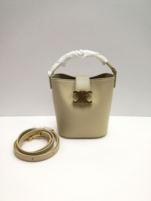 MINI BUCKET LOUISE IN smooth calfskin