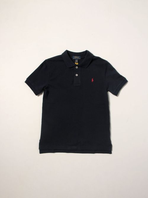 Polo shirt in cotton pique