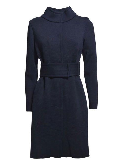 Belted coat - Blue