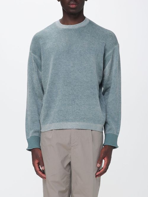 Sweater Men color Gnawed Blue