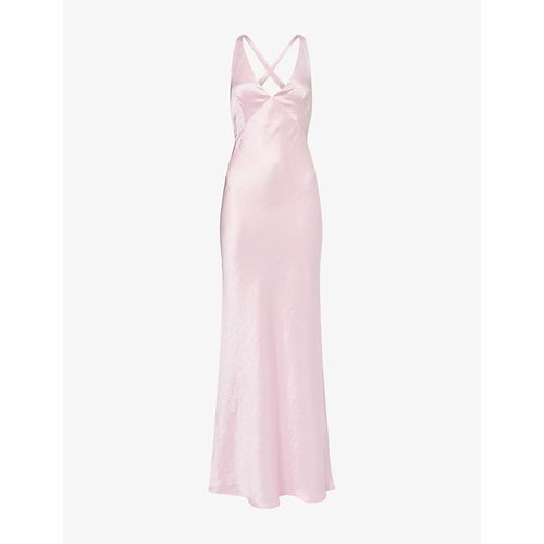 Womens Dreamer Cross-Back Woven Maxi Dress