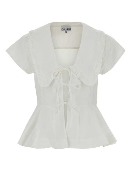 Cotton Blouse — White