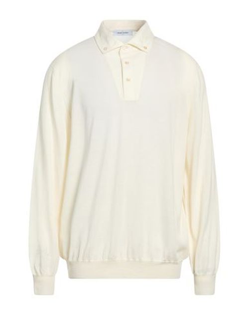 Man Sweater Cream Size 46 Virgin Wool