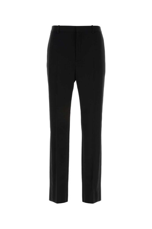 Wool Trousers — Black