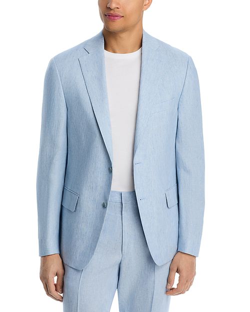 Delave Linen Slim Fit Suit Jacket