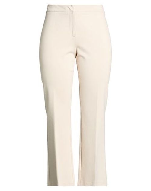 Woman Pants Beige Size 12 Viscose, Polyamide, Elastane