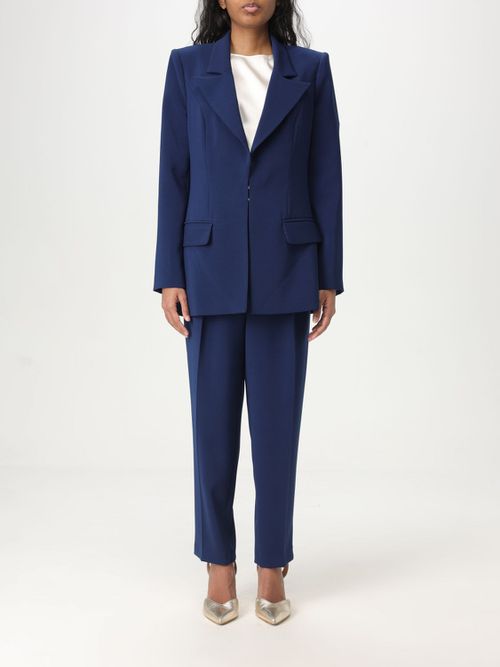 Suit ELISABETTA FRANCHI Woman color Blue
