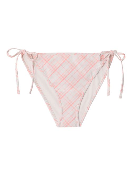 Burberry check bikini briefs - Pink