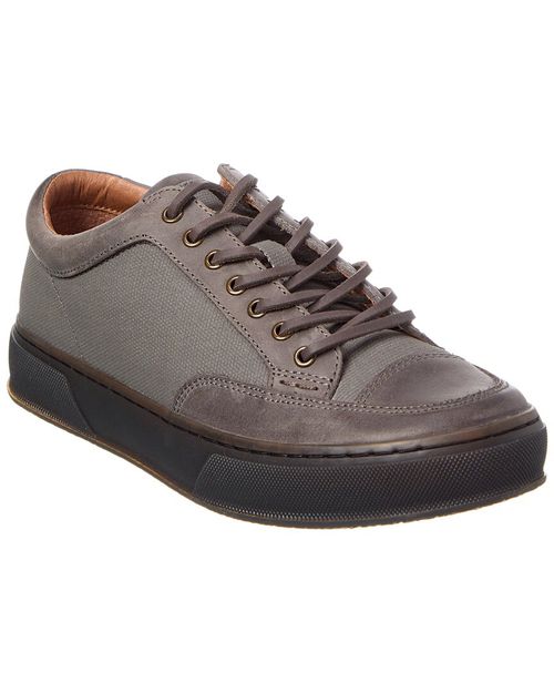 Frye Hoyt Low Lace Canvas & Leather Sneaker