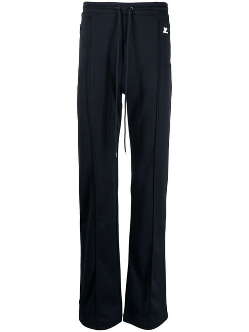 Straight-leg trousers - Blue
