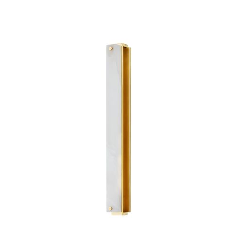 Aged Brass LED Wall Sconce from the Edgemere Collection
