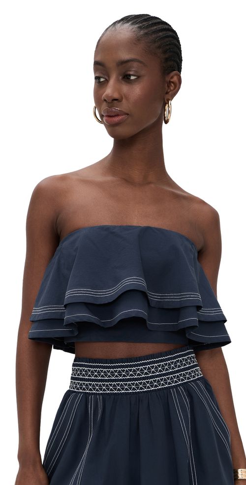 Poppy Top Navy