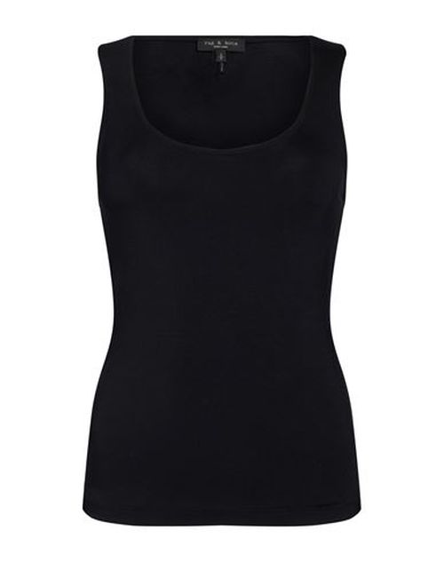 Woman Tank top Black Size XXS Modal, Elastane