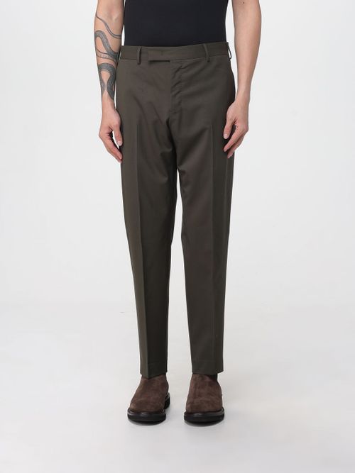 Pants Men color Military