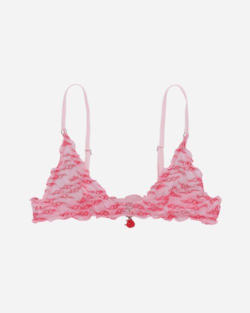 Tribal Heart Cute Bra Pink / Red