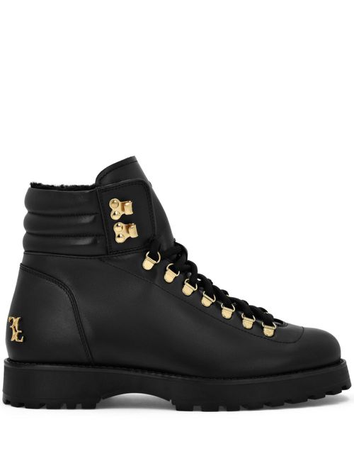 Leather boots - Black