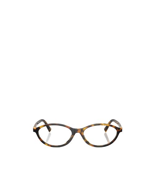 Miu Miu Eyewear Oval Frame Glasses