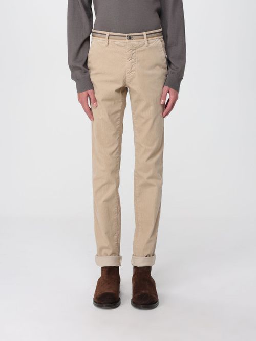 Pants Men color Beige