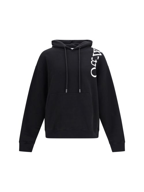 Vertical Bookish Skate Hoodie — Black