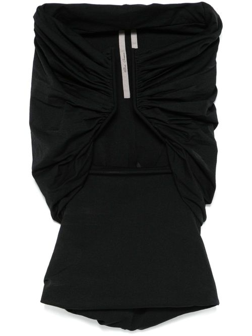 Prong bustier top - Black