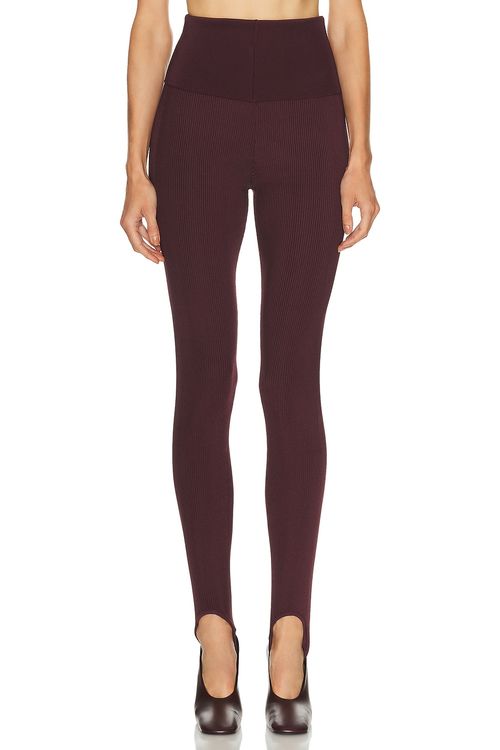 Dries Van Noten Tiflet Pants in Burgundy - Burgundy. S also in