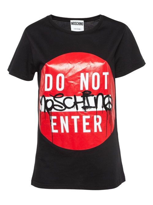Do Not Enter T-shirt - Black