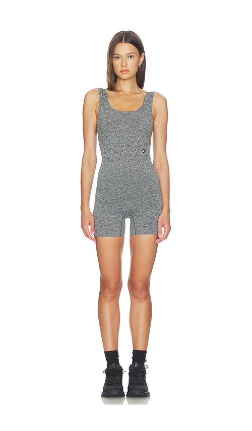 On Studio Knit Romper in Grey. XS. Also in S