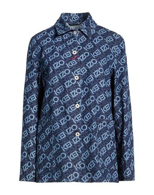 Woman Denim outerwear Blue Size S Cotton