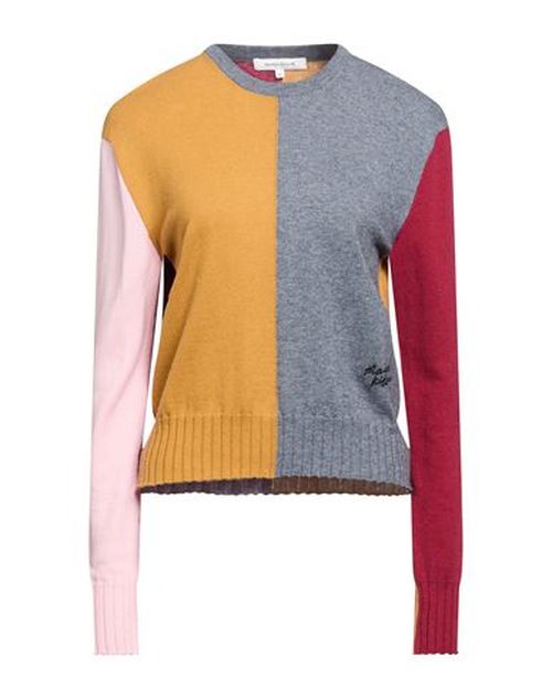 Maison Kitsuné Woman Sweater Grey Size M Cotton, Wool