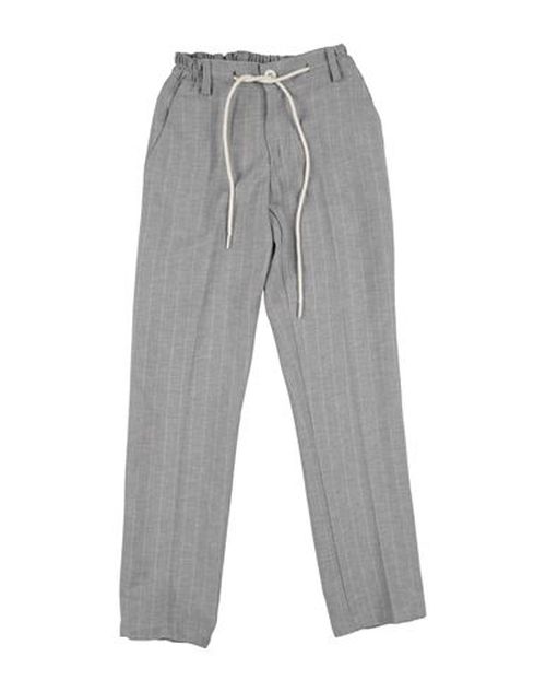 Kid Boy Pants Grey Size 10 Polyester, Viscose