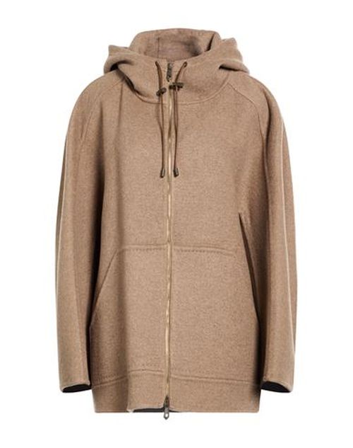 Atelier Woman Coat Light brown Size 6 Cashmere