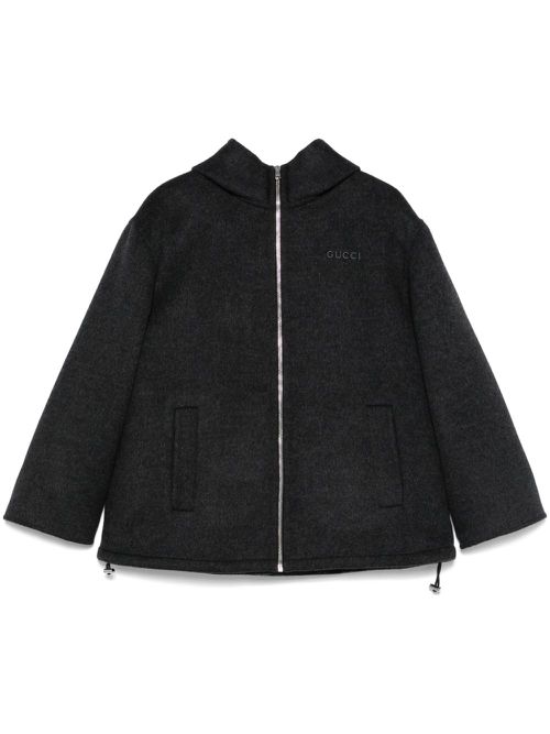 Embroidered jacket - Black