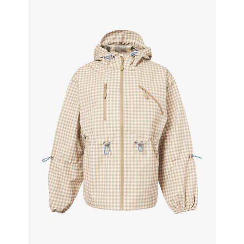 Womens Matilda Gingham Waterproof Raincoat