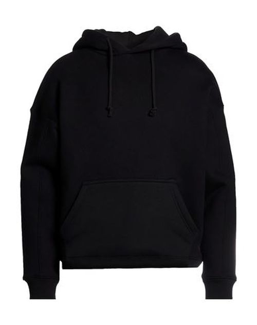 Man Sweatshirt Black Size M Cotton