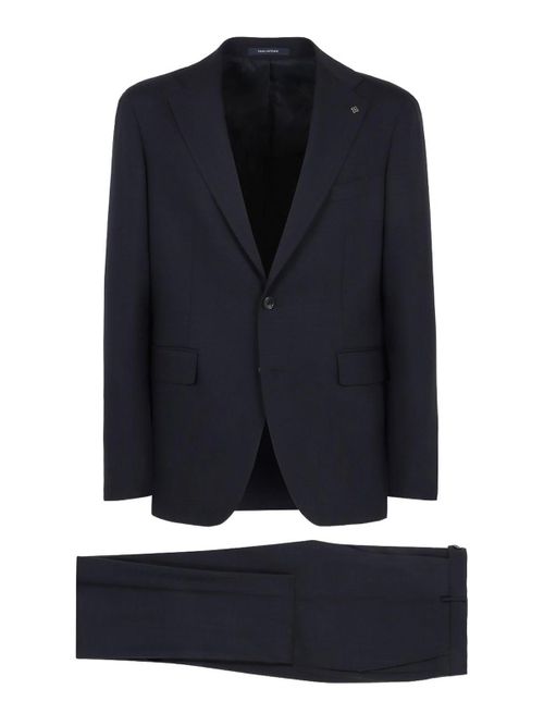 Knee-length tailored trousers