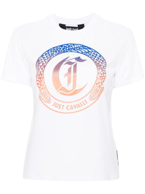 Logo-print cotton T-shirt - White