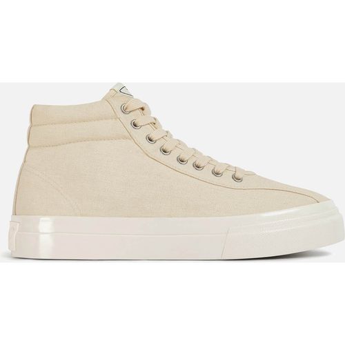 Stepney Workers Club 's Varden Canvas Hi-Top Trainers - Raw Ecru - EU 39