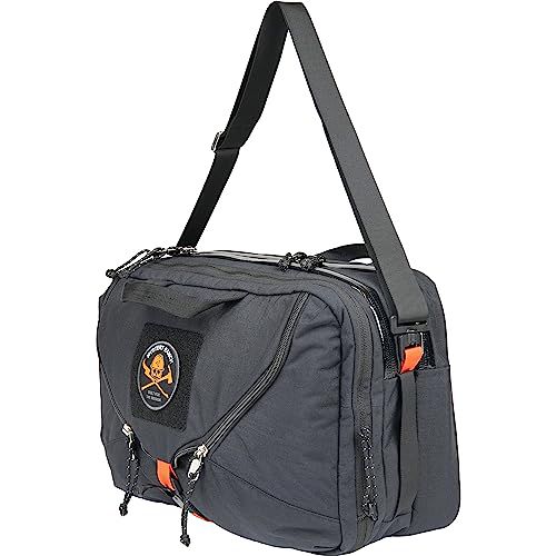 Mystery Ranch 3 Way 18 Expandable Briefcase – Convertible Design with 15” Padded Laptop Sleeve – Wildfire Black