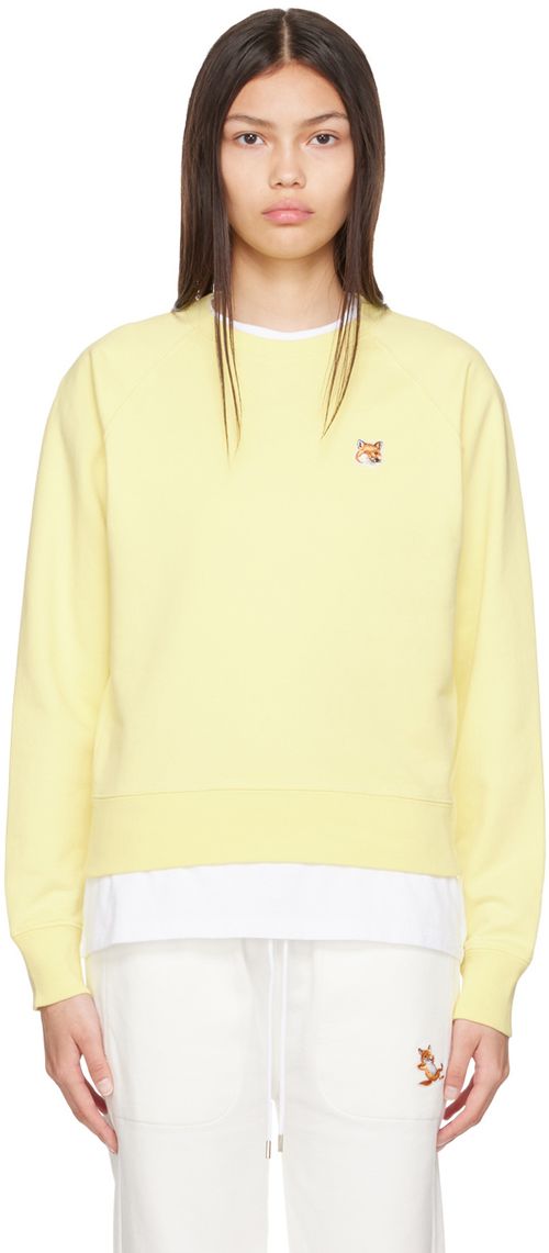 Yellow foxhead sweatshirt