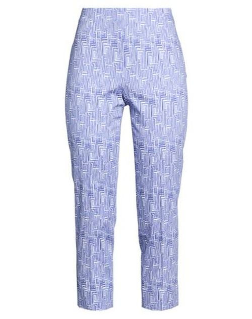Woman Pants Light blue Size 4 Cotton, Elastane