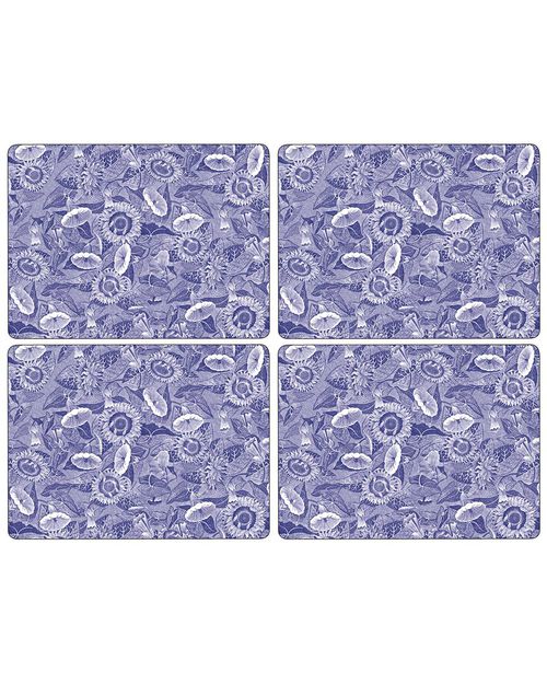 Pimpernel Blue Room Sunflower Set of 4 Placemats