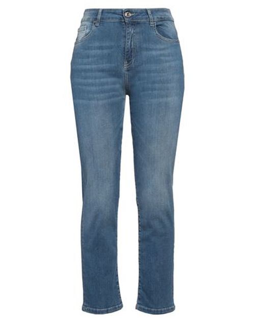 Woman Jeans Blue Size 26 Cotton, Organic cotton, Elastomultiester, Elastane