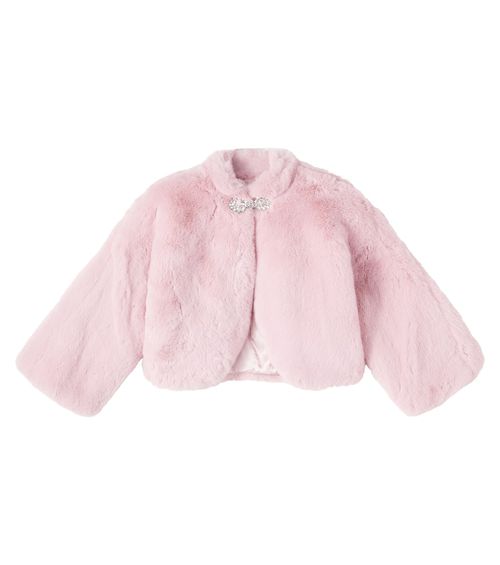 Baby Promenade faux fur jacket