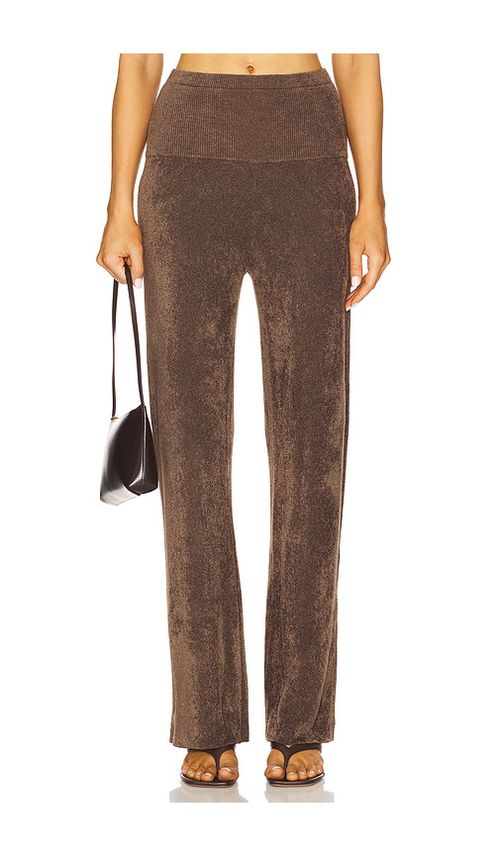 Aya Muse Brisa Pant in Chocolate - Brown. L also in
