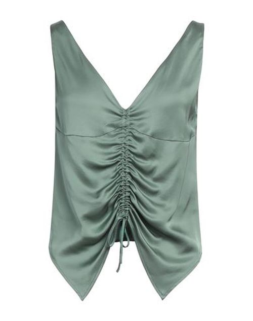 Woman Top Sage green Size L Viscose